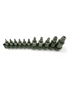 CTA9480 image(0) - CTA Manufacturing 11 Piece Tamper Torx Socket Set