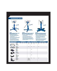 OTCTJH10 image(3) - OTC 1000lb Telescopic High-Lift Transmission Jack