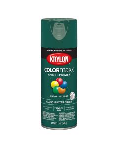 DUP5523 image(0) - Krylon Gloss Hunter Green 12 oz.