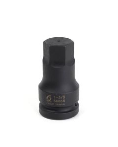 SUN56066 image(0) - Sunex 1"Dr. 1-3/8" Hex Bit Socket