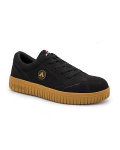 Airwalk AIRWALK - CAMINO Series - Women's Low Top Shoe - CT|EH|SR - Black/Gum - Size: 7.5M