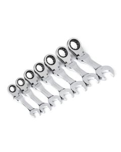 KDT9570 image(0) - GearWrench STUBBY FLEX GEAR WR. 7PC SAE