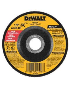 DWTDW4518 image(0) - DeWalt BLADE 4 1/2"X1/8X7/8 METAL FAST CUT