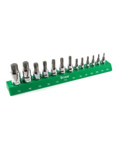 TIT85532 image(0) - Titan 13 pc. Torx Bit Socket Set