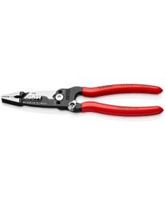 KNIPEX Forged Wire Strippers packaged in clam shell - Non-Slip Plastic Coated Handle