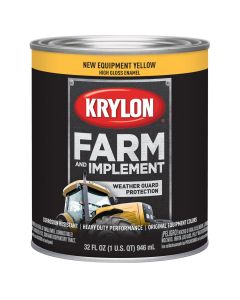 Krylon New Equipment Cat Yellow 32 oz. Quart