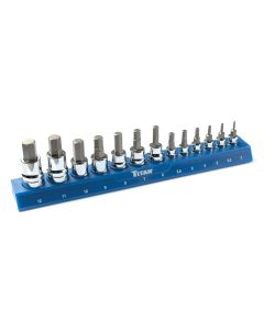 TIT85531 image(0) - Titan 13 pc. Metric HEX Bit Socket Set