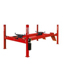 ROTCRA14N201YRD image(0) - Forward Lift 14K Alignment Rack,  4-Post, 182.5&rdquo; Wheel Base Max., With 20&rdquo; Wide Runways,  W/ Standard Drive On Ramps, Includes  2 RRJ70G Jacks,  Bolt On Alignment Kit With Radius Gauges, And Internal Airline Kit. (ET