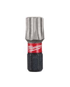 MLW48-32-4189 image(0) - Milwaukee Tool SHOCKWAVE 1 in. Impact Torx&reg; T50 Insert Bits (25 Pack)