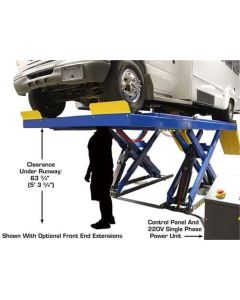 ATEATPK-PX16A-CF-FPD image(7) - Atlas Equipment PX16A 16,000 lb. Alignment Scissor Lift w/ Turntables