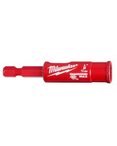 MLW49-56-0511 image(1) - Milwaukee Tool 1/2" Diamond Max Hole Saw Bit