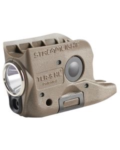 Streamlight TLR-6 HL G Rechargeable Weapon Light and Laser for GLOCK 42/43 Subcompact Handguns, Flat Dark Earth Brown