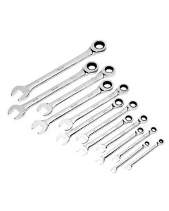 TIT17354 image(0) - TITAN WRE SET COMB SAE RATCHETING 13PC