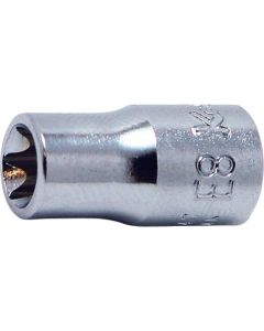 KKN2425-E12 image(0) - Ko-ken USA 1/4 Sq. Dr. TORX&Acirc;&reg; E12 Socket - Length 23mm