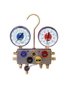 MSC86103 image(0) - Mastercool MANIFOLD AND GAUGES ONLY