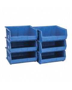 MRO73088221 image(0) - Msc Industrial Supply 16-1/2" Wide x 14-3/4" Deep x 7" High Hopper Stacking Bin