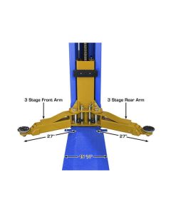 ATEAP-PVL9BP-FPD image(6) - Atlas Platinum PVL9BP ALI Certified Commercial Baseplate 9,000 lb. Capacity 2-Post Lift