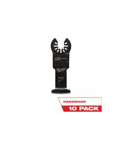 MLW49-25-1139 image(0) - Milwaukee Tool OPEN-LOK 1-3/8" HCS Japanese Tooth PRO-CURVE Hardwood Multi-Tool Blades 10PK