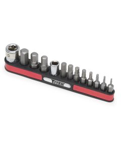 TITAN 13-PC SAE HEX BIT SET