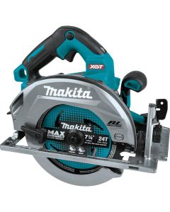 MAKGSH01Z image(0) - Makita 40V max XGT&reg; Brushless Cordless 7-1/4" Circular Saw, AWS&reg; Capable, Tool Only