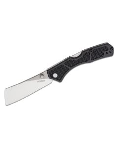 KER2043 image(0) - Kershaw Hatch Manual Open Mid-Lock Cleaver Blade EDC Folding Pocket Knife - Black