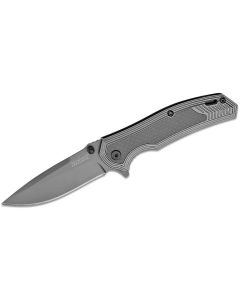 KER8310X image(0) - Kershaw Fringe Assisted Open Frame Lock Drop Point Blade EDC Folding Pocket Knife - Gray