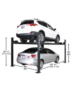 ATEATTD-APEX8-FPD image(4) - Atlas Equipment Apex 8 ALI Certified Hobbyist 8,000 lb. Capacity 4-Post Lift