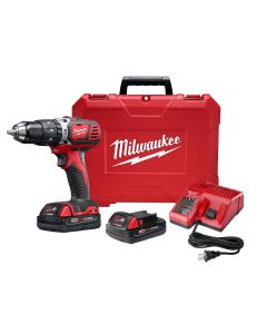 MLW2607-22CT image(0) - Milwaukee Tool M18 1/2" Hammer Drill/Driver Kit