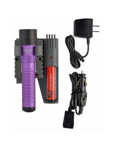 STL74786 image(0) - Streamlight Strion LED HL Rechargeable Flashlight 120V/100V/12V DC PiggyBack - Purple