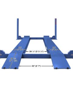 ATEAP-PVL14-FPD image(8) - Atlas Equipment Platinum PVL14 ALI Certified 14,000 lb. Capacity 4-Post Lift