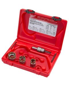 MLW49-22-8300 image(0) - Milwaukee Tool Sheet Metal Carbide Cutter Electrician's Kit - 5PC