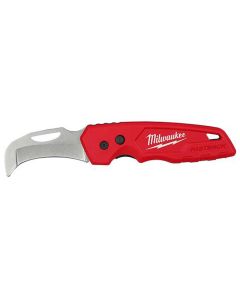 MLW48-22-1526 image(0) - Milwaukee Tool FASTBACK Blunt Tip Hawkbill Folding Knife