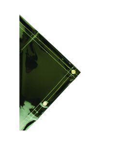 SRW36315 image(0) - Wilson by Jackson Safety Wilson by Jackson Safety - Transparent Welding Curtain - 6' x 8' - Weight (per sq. yd.) 13 oz - Thickness 0.014" - Green - Amp Usage Medium/High