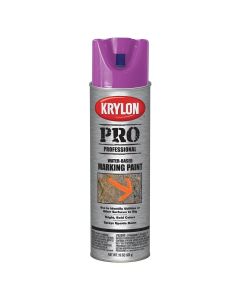 DUP7319 image(0) - Krylon Mark Paint Fluorescent Purple 15 oz.