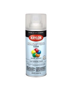 DUP5547 image(0) - Krylon Flat Crystal Clear 12 oz.