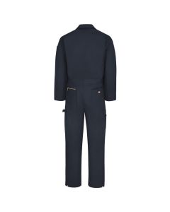 VFI4877DN-RG-L image(0) - Workwear Outfitters Dickies Deluxe Cotton Coverall Dark Navy, Large