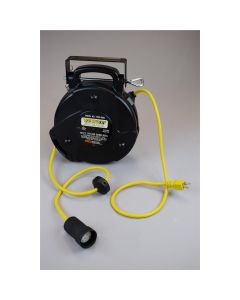 GEN2200-3027 image(2) - General Manufacturing MID-SIZE POWER SUPPLY REEL 15AMP 40' 12/3 CORD, SINGLE OUTLET W/BOOT