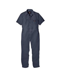 VFI3339DN-RG-L image(0) - Workwear Outfitters Short Sleeve Coverall Dark Navy, Large