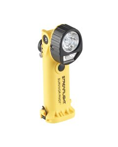 Streamlight Survivor Pivot C1D1 Safety-Rated Dual-Beam Articulating Flashlight, Yellow