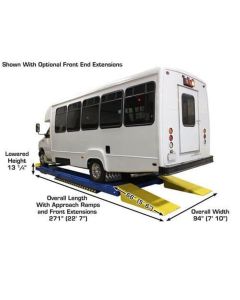 ATEATPK-PX16ACF-COMBO-FPD image(2) - Atlas Equipment PX16A Scissor Alignment Lift and RJ8 Rolling Jacks Combo