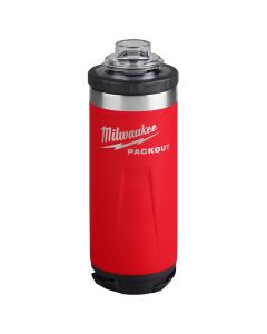 MLW48-22-8382R image(2) - Milwaukee Tool PACKOUT 18oz Insulated Bottle with Chug Lid