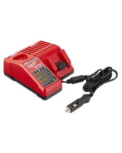 MLW48-59-1810 image(2) - Milwaukee Tool M12 M18 12V/18V Lith-Ion Multivage 12V Dc Vehicle Batt Charger Only (Batt Not Included)