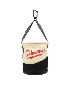 MLW48-22-8270 image(0) - Milwaukee Tool Canvas Utility Bucket w/ Pockets