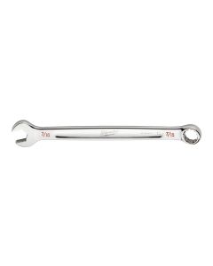 MLW45-96-9414 image(1) - Milwaukee Tool 7/16" SAE Combination Wrench, 12-Point, Steel, Chrome, Ergonomic, I-Beam Handle