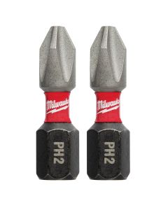 MLW48-32-4281 image(1) - Milwaukee Tool SHOCKWAVE Insert Bit Phillips #2 (250 Pk)