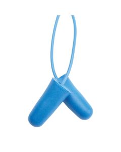 SRW13821 image(0) - Jackson Safety Jackson Safety - Earplugs - H10 Metal Detectable - Disposable - Corded - Blue - NRR 31 - Bulk Buy (100 Pair Per Dispenser Box, 8 Boxes Per Carton)