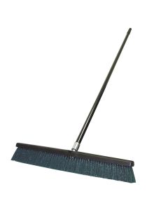 CRD93071 image(0) - Carrand 24" GARAGE BROOM & 60" METAL HANDLE W/PLASTIC TIP