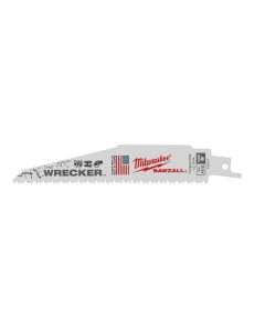 MLW48-01-2701 image(0) - Milwaukee Tool The WRECKER Multi-Material SAWZALL Blade 6" 7/11TPI BULK 25