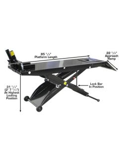 ATEHT-ACL image(5) - Atlas Automotive Equipment Atlas Equipment ACL Air Operated 1,000 lb. Capacity Motorcycle Lift (WILL CALL)