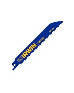 HAN372606P5 image(0) - Hanson Reciprocating Saw Blade, 6 in. Long, 6 TPI, Bi-Met